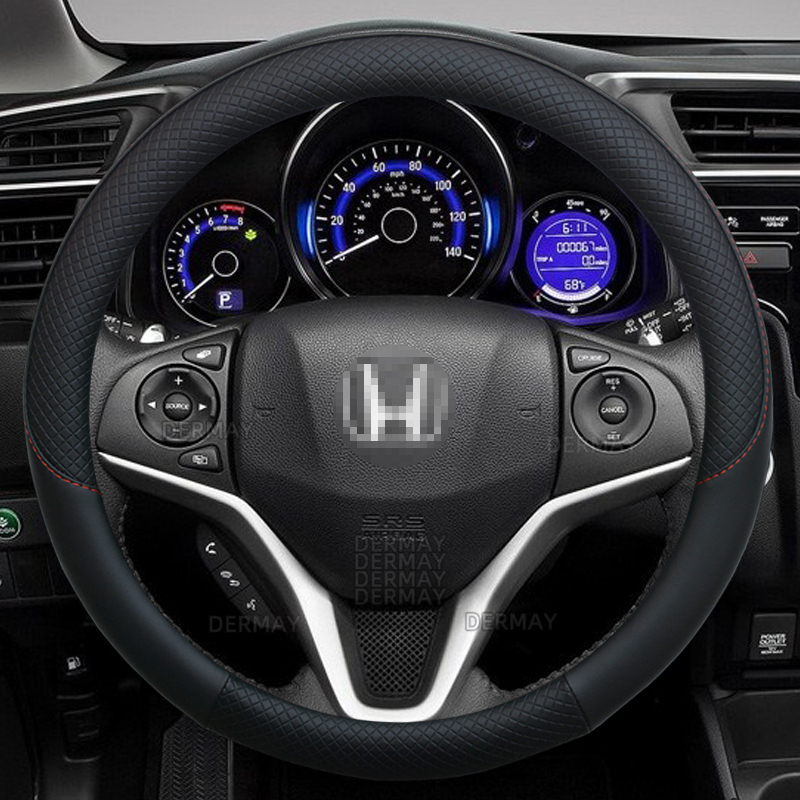 100% DERMAY 귣 PU  ڵ ڵ Ŀ Honda Fi..